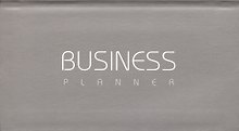 Планинг недат. 64л "Business. Grey" карманный, 7БЦ, мат.лам, выб.лак, офсет