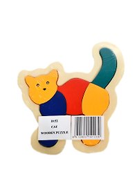 Кошка (D152) (развивающая деревянная игра)