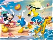 Step puzzle кубики 12 шт.Микки Маус в картонной упаковке 87157