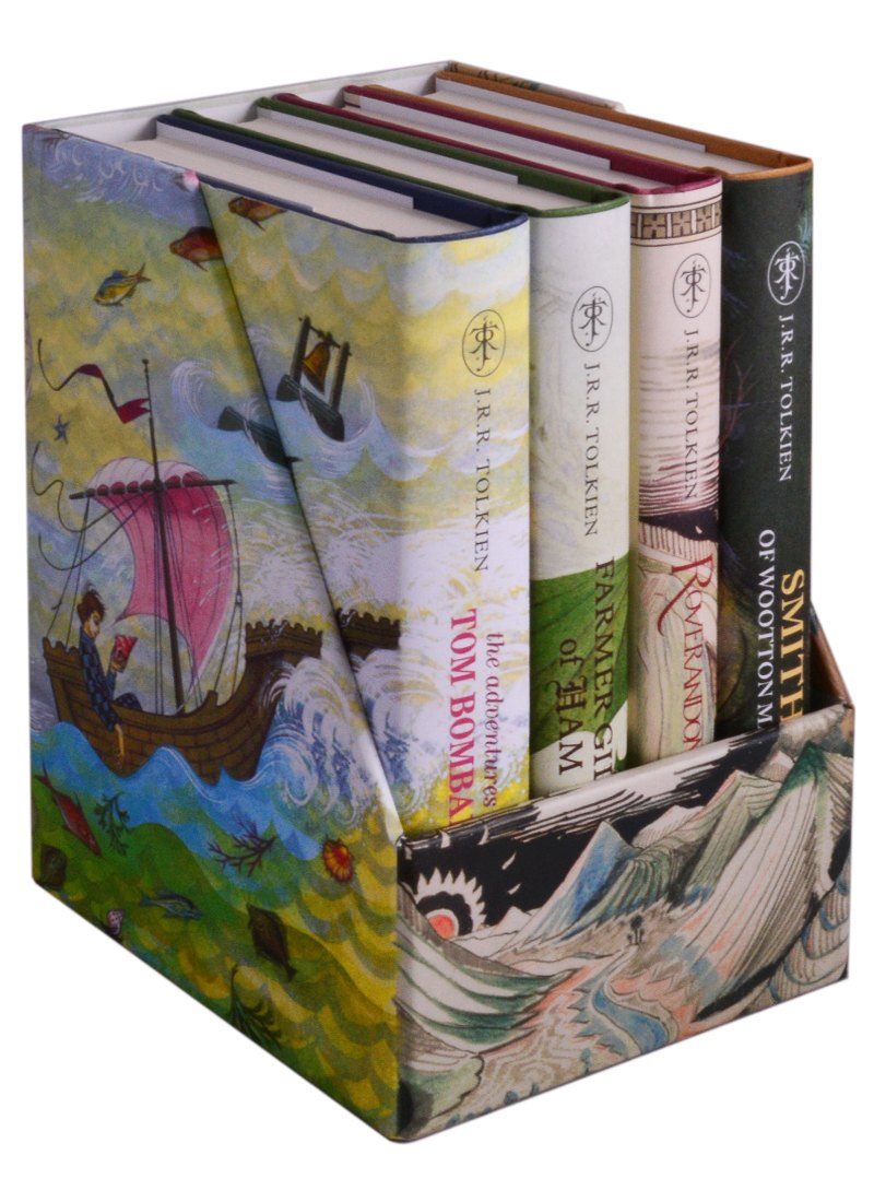 

The Tolkien Treasury. the Adventures of Tom Bombadil. Farmer Giles of Ham. Roverandom. Smith of Wootton Major (комплект из 4 книг)