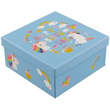 Подарочная коробка «Unicorn birthday», средняя