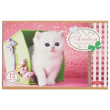 Альбом для рисования «Sweet pets» Hatber А5, 12 листов, скрепка, в ассортименте