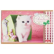 Альбом для рисования Hatber, Sweet pets, А5, 12 листов, на скрепке, в ассортименте