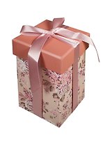 Коробка подарочная 10*10*16 карт.бум., ассорти, GRAND GIFT