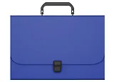 Портфель пластиковый А4 "Matt Classic", синий, ErichKrause 