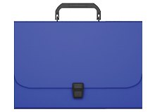 Портфель пластиковый А4 "Matt Classic", синий, ErichKrause 