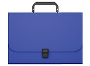 Портфель пластиковый А4 "Matt Classic", синий, ErichKrause 