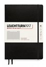 Книга для записей B5, 109 листов в клетку "Composition", твердая обложка, Черный, Leuchtturm1917