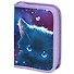 Пенал 1 отделение "Anime cat" 21*14 см, 1 откидная планка, полиэстер - 0