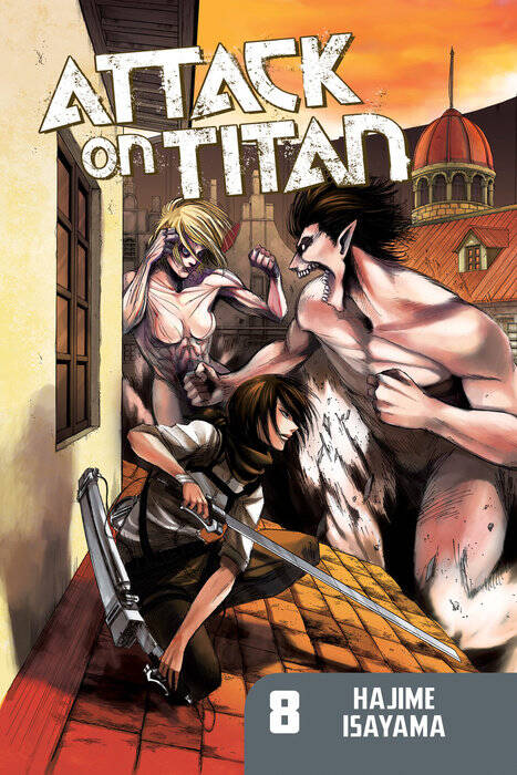 Обложка книги «Attack on Titan 8»