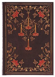 Книга для записей "Antiqua. Бордовый" А5, 128 л. в линейку, цв. внутрен. блок