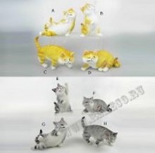 Фигурка декоративная Кот (157412) (16х8х11) (8 видов)