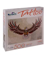 Пазл Origami Арт-терапия 500 эл. Орел. 05369