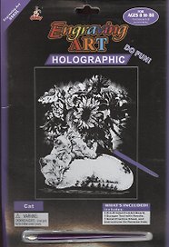 Набор для творчества Голограф. картина Котята (459808) (31х21см) (упаковка)