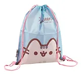 Мешок для сменной обуви "Pusheen" 38*48см, синий, полиэстер