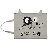 Папка для тетрадей «Crazy cat», B5