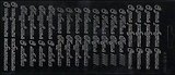 Контурные наклейки Поздравительные надписи (226613) (лист) (черн.) (10х23см)