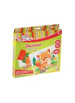 Набор д/творчества мозаика по номерам "Лисенок" 400+ детал. 00612