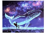 Холст с красками по номерам "Созвездие Кита", 40 х 50 см