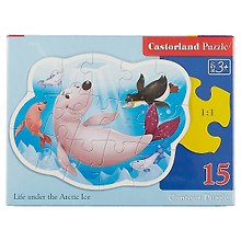 Пазл «Жизнь во льдах» 15 элементов, Castorland
