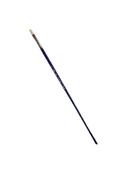 Кисть художественная Манеж, синтетика упругая, плоскоовальная, длинная ручка №2, Гамма