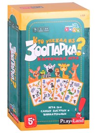 Настольная игра «Кто убежал из Зоопарка», Play Land