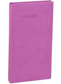 Алфавитная книга А6 80 листов "BAZAR" сиреневая