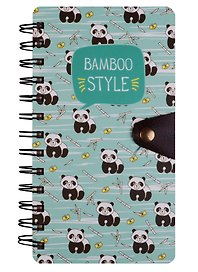 Блокнот «Панды. Bamboo style» А6, 98 листов, спираль