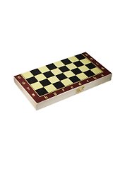 НИ Шахматы (578799) (игровое поле/24х24см) (шахматы/дерево) (упаковка)