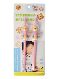 Трубочка "Обезьянка" (2шт) (71049-04) (Первая студия)