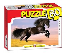 Пазл «Лошадь» 80 элементов, Step puzzle