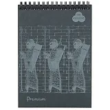 Блокнот для пастели «Premium Ground», чёрный, 30 листов, А5