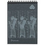 Блокнот для пастели «Premium Ground», чёрный, 30 листов, А5