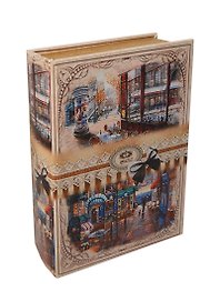 Шкатулка-книга с кодовым замком (27х18х7) (393479)