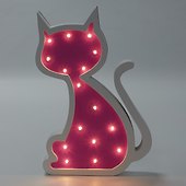 Светильник LED Котик (МДФ) (19Х30) (12-06818-4) - 1