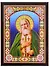 Алмазная мозаика на подрамнике Икона Серафима Саровского (BH07) (30х40см) (c част.зап.) (блест.) - 0