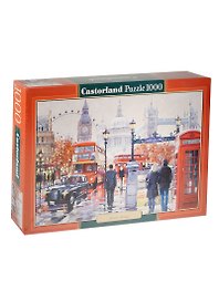Пазл «Коллаж Лондон» 1000 элементов, Castorland
