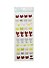 Наклейка пластик Кошечки микс (890416) (7,5х17,5см) (3+) (упаковка) - 0