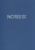 Тетрадь в линейку Listoff, "New day. Синий", 120 листов