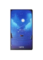 Записная книжка А6+ 24л лин. 90*170мм "Wait for you" карт.обл., тонир.внутр.блок, сшивка, LENWA