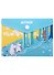 Папка-конверт А6 на кнопке MOOMIN "Муми-тролль и Фрекен Снорк в лесу - 0