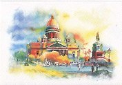 Открытка "Исаакиевский собор"