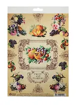 Декупажная карта Фрукты (S-101) (упаковка)