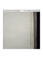 Набор феТетрадь листовой Монохром (HY110137) (20х30см) (1,4мм) (4цв.) (Hobby and You) (упаковка)