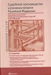 Судебное производство в уголовном процессе РФ. Научно-практическое пособие по применению Уголовно-процессуального кодекса РФ /2-е изд., перераб. и доп