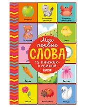Мои первые слова. 15 книжек-кубиков. Развитие речи