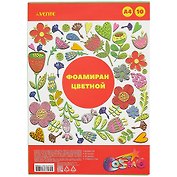 Фоамиран цветной A4 deVENTE (8040777) (10цв/10л/толщина 2мм) (упаковка)