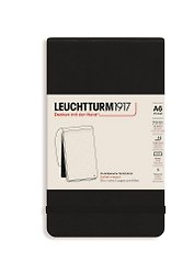 Записная книжка «Portrait Pocket» А6, 92 листа в точку, черный, Leuchtturm1917