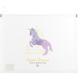 Папка на застёжке «Star unicorn», А5