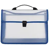 Папка-портфель «Синий», 2 отделения